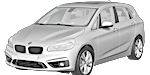 BMW F45 P0B5A Fault Code